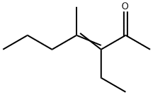 3-Hepten-2-one, 3-ethyl-4-methyl- 结构式