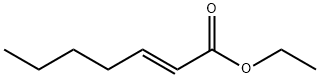2-Heptenoic acid, ethyl ester, (2E)- Structure