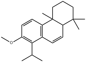 1,2,3,4,4a,10a-Hexahydro-7-methoxy-1,1,4a-trimethyl-8-(1-methylethyl)phenanthrene Structure