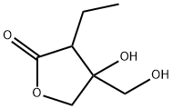2(3H)-Furanone, 3-ethyldihydro-4-hydroxy-4-(hydroxymethyl)- (9CI) Structure