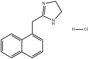 盐酸萘甲唑啉, 550-99-2, 结构式