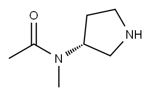 Acetamide, N-methyl-N-(3R)-3-pyrrolidinyl- (9CI)|Acetamide, N-methyl-N-(3R)-3-pyrrolidinyl- (9CI)