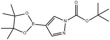 1-Boc-pyrazole-4-boronic acid pinacol ester Struktur
