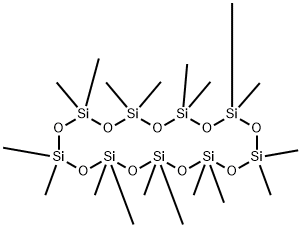 十八甲基环九硅氧烷, 556-71-8, 结构式