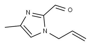 1H-Imidazole-2-carboxaldehyde, 4-methyl-1-(2-propenyl)- (9CI) Structure