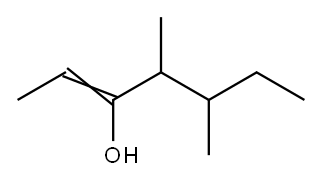 2-HEPTNE-3-OL,4,5-DIMETHYL- Structure