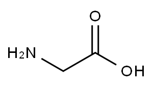 グリシン 化学構造式