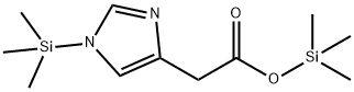 1H-Imidazole-4-acetic acid, 1-(trimethylsilyl)-, trimethylsilyl ester|
