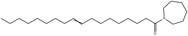 Hexahydro-1-(9-octadecenoyl)-1H-azepine Structure