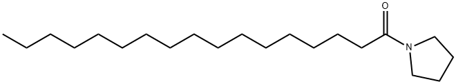 1-(Heptadecanoyl)pyrrolidine Structure