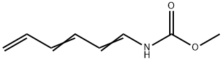 1,3,5-Hexatrienylcarbamic acid methyl ester Structure