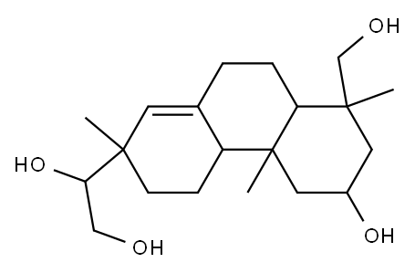 1,2,3,4,4a,4b,5,6,7,9,10,10a-Dodecahydro-7-(1,2-dihydroxyethyl)-1-hydroxymethyl-1,4a,7-trimethylphenanthren-3-ol|