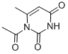 2,4(1H,3H)-Pyrimidinedione,1-acetyl-6-methyl-|
