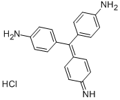 パラローズアニリン塩酸塩 化学構造式