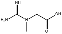 N-メチル-N-アミジノグリシン 化学構造式