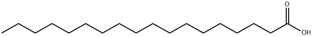 Stearic acid Struktur
