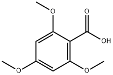 2,4,6-Trimethoxybenzoic acid Struktur