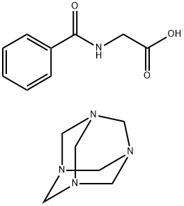 ヒプル酸メテナミン 化学構造式