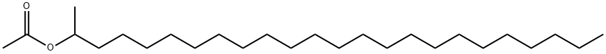 Acetic acid 1-methyltricosyl ester Structure
