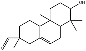 1,2,3,4,4a,4b,5,6,7,8,8a,9-Dodecahydro-7-hydroxy-2,4b,8,8-tetramethyl-2-phenanthrenecarbaldehyde Structure