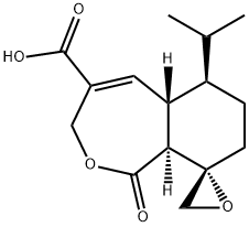 (+)-萜烯七脂酸 结构式