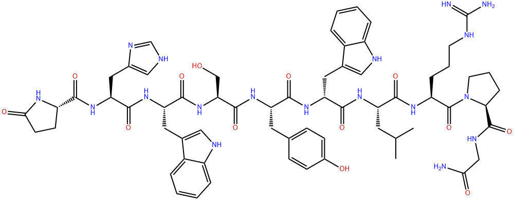 Triptorelin Structure
