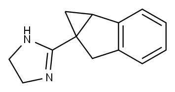 1H-Imidazole,2-(1a,6-dihydrocycloprop[a]inden-6a(1H)-yl)-4,5-dihydro-,(+)-(9CI)|