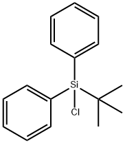 tert-Butylchlorodiphenylsilane Struktur