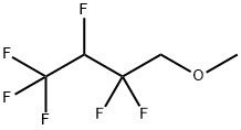 1,1,1,2,3,3-hexafluoro-4-methoxybutane 结构式