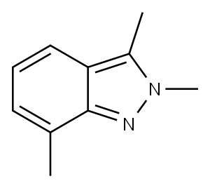 2H-Indazole,  2,3,7-trimethyl-|2,3,7-三甲基-2H-吲唑