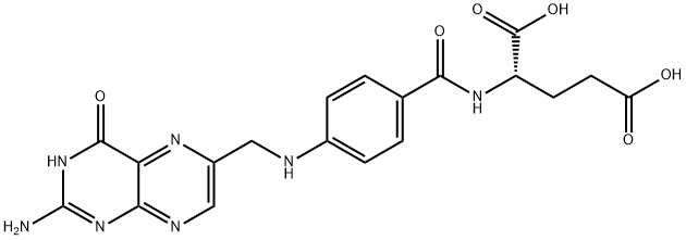 叶酸, 59-30-3, 结构式