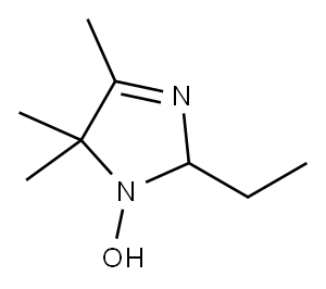 1H-Imidazole, 2-ethyl-2,5-dihydro-1-hydroxy-4,5,5-trimethyl- (9CI) Structure