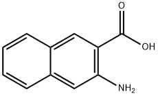 3-アミノナフタレン-2-カルボン酸 化学構造式
