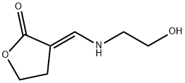 2(3H)-Furanone, dihydro-3-[[(2-hydroxyethyl)amino]methylene]-, (3E)- (9CI) Structure