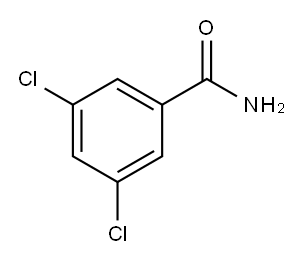 3,5-二氯苯甲酰胺 结构式