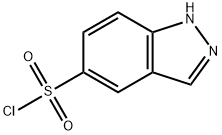 1H-Indazole-5-sulfonyl chloride Struktur