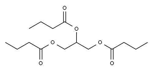 トリブチリン 化学構造式