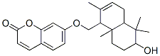 (-)-7-[(1,4,4a,5,6,7,8,8a-Octahydro-6-hydroxy-2,5,5,8a-tetramethylnaphthalen-1-yl)methoxy]-2H-1-benzopyran-2-one|