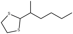 2-hexyl-1,3-dithiolane Structure