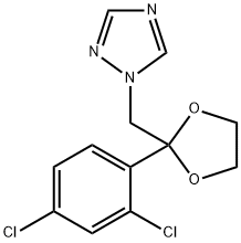 1-((2-(2,4-Dichlorphenyl)-1,3-dioxolan-2-yl)-methyl)-1H-1,2,4-triazol