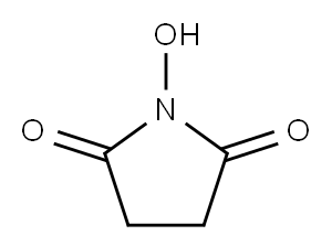 N-ヒドロキシこはく酸イミド 化学構造式