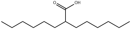 2-己基辛酸, 60948-91-6, 结构式