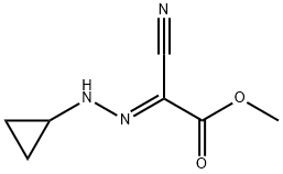Acetic acid, cyano(cyclopropylhydrazono)-, methyl ester, (2E)- (9CI)|