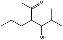 2-Hexanone, 4-hydroxy-5-methyl-3-propyl- Structure