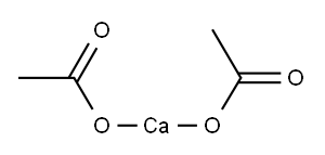 乙酸钙 结构式