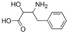 3-amino-2-hydroxy-4-phenylbutanoic acid 结构式