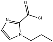 1H-Imidazole-2-carbonyl chloride, 1-propyl- (9CI) Structure