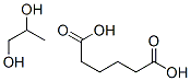hexanedioic acid: propane-1,2-diol Structure