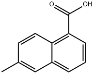 6-メチルナフタレン-1-カルボン酸 化学構造式