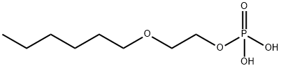 2-(hexyloxy)ethyl dihydrogen phosphate Structure